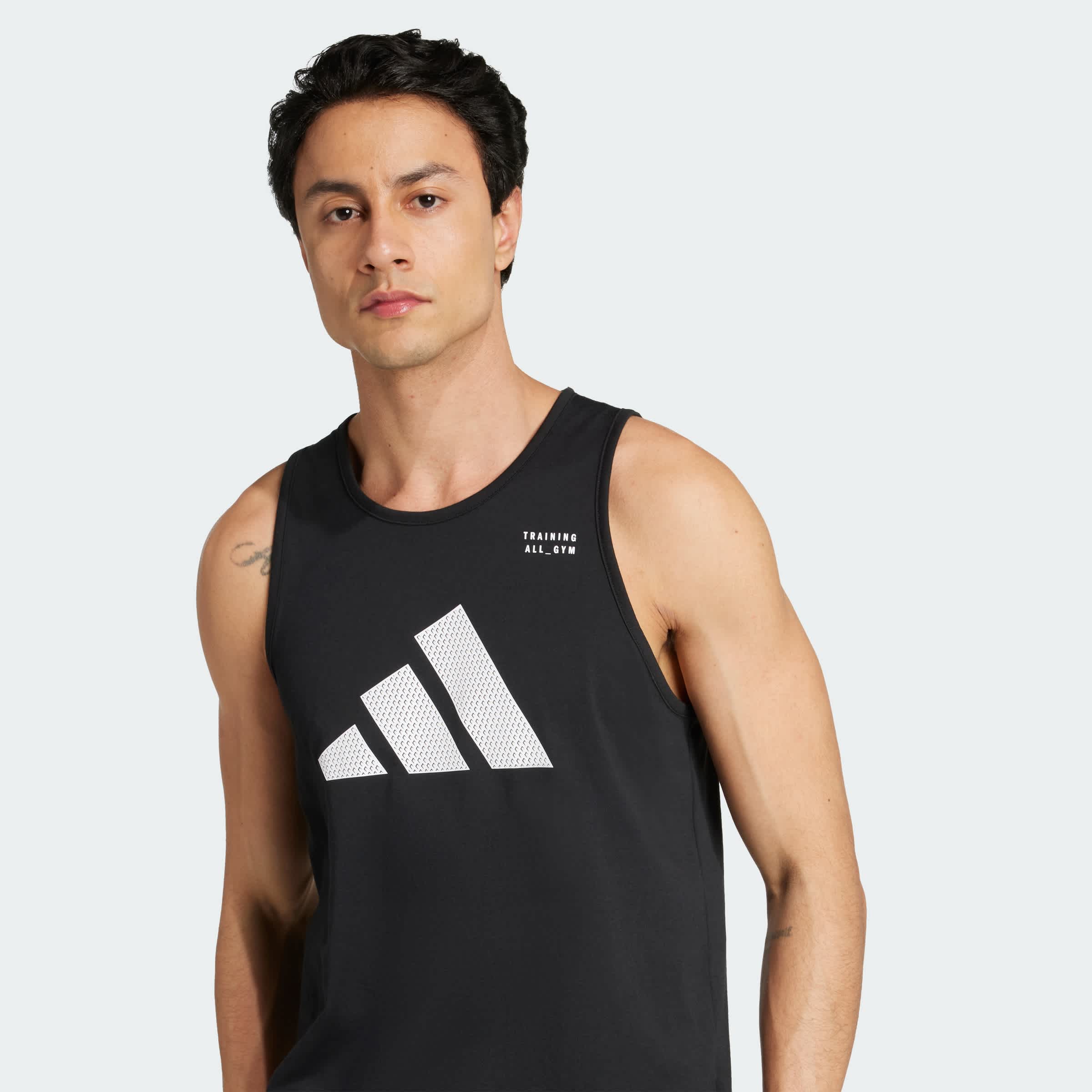 Foto 7 pulgar | Playera Sin Mangas Climacool Category Training Graphic Adidas Negro Hombre