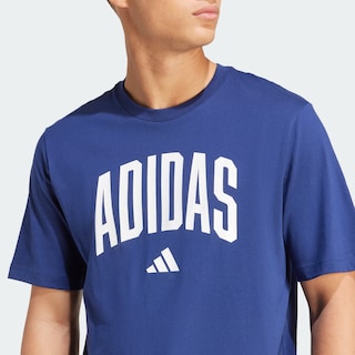 Foto 6 | Playera Estampada Retro Lineage Adidas Azul Hombre