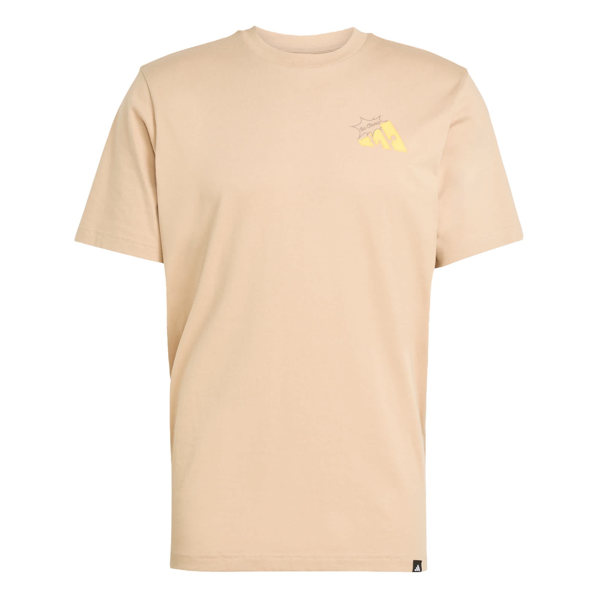 Playera Graphic Food Grilled Cheese Adidas Café Hombre