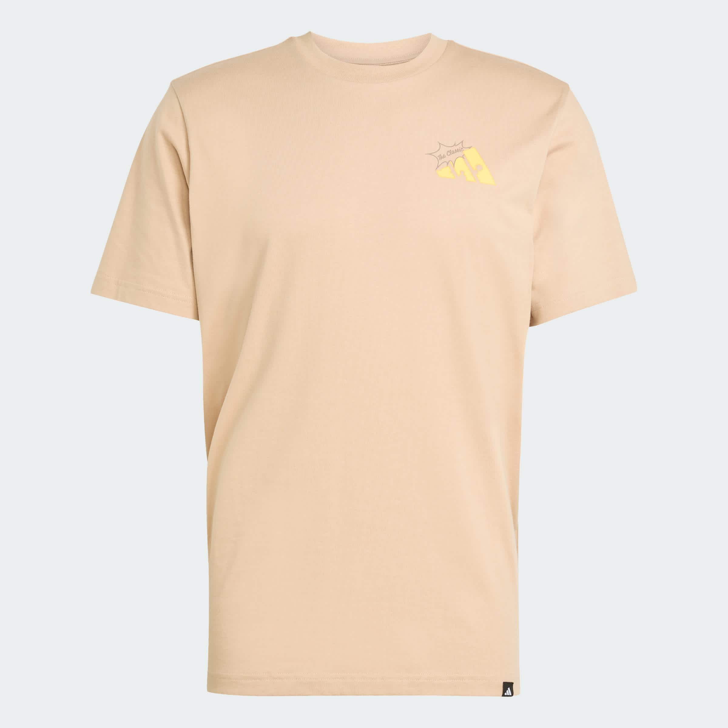 Foto 4 pulgar | Playera Graphic Food Grilled Cheese Adidas Café Hombre