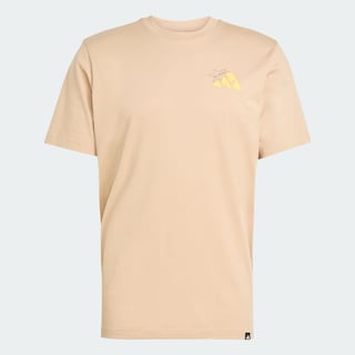 Foto 3 | Playera Graphic Food Grilled Cheese Adidas Café Hombre