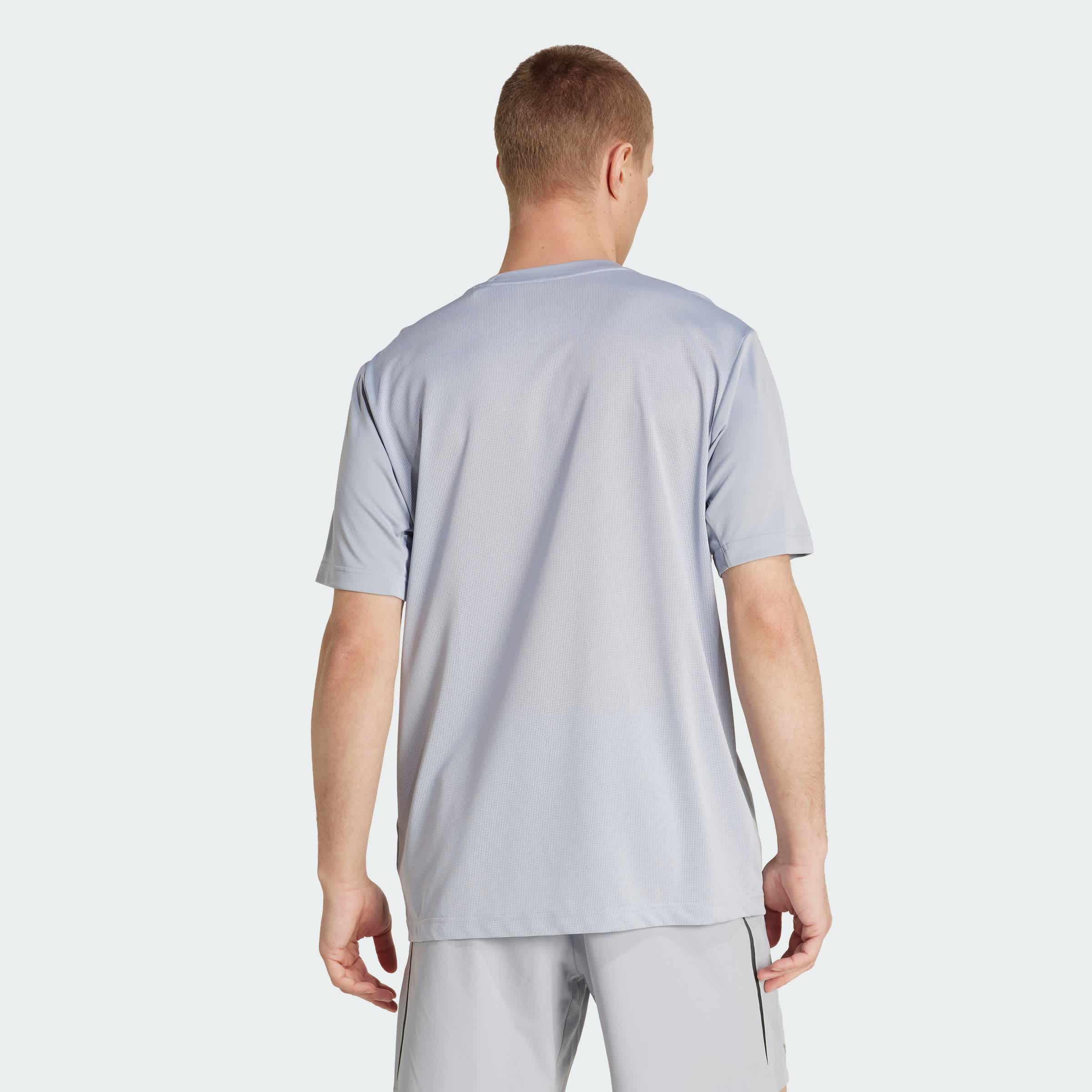 Foto 5 pulgar | Playera Tech Apparel Adidas Gris Hombre
