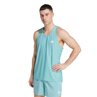 Foto 2 | Playera Sin Mangas Own The Run Adidas Turquesa Hombre