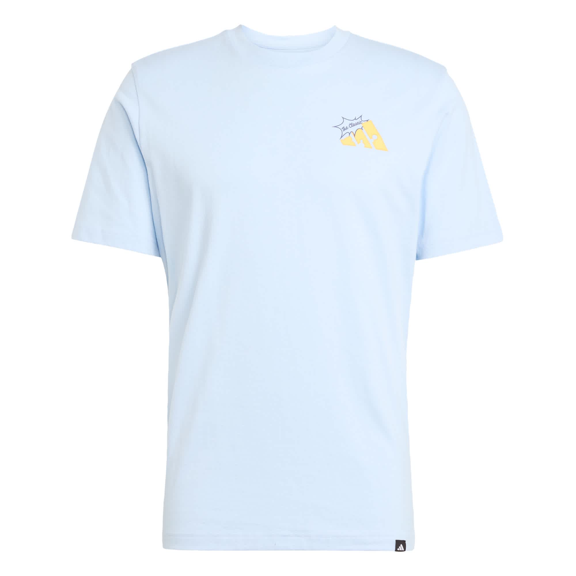 Foto 2 pulgar | Playera Graphic Food Grilled Cheese Adidas Azul Hombre