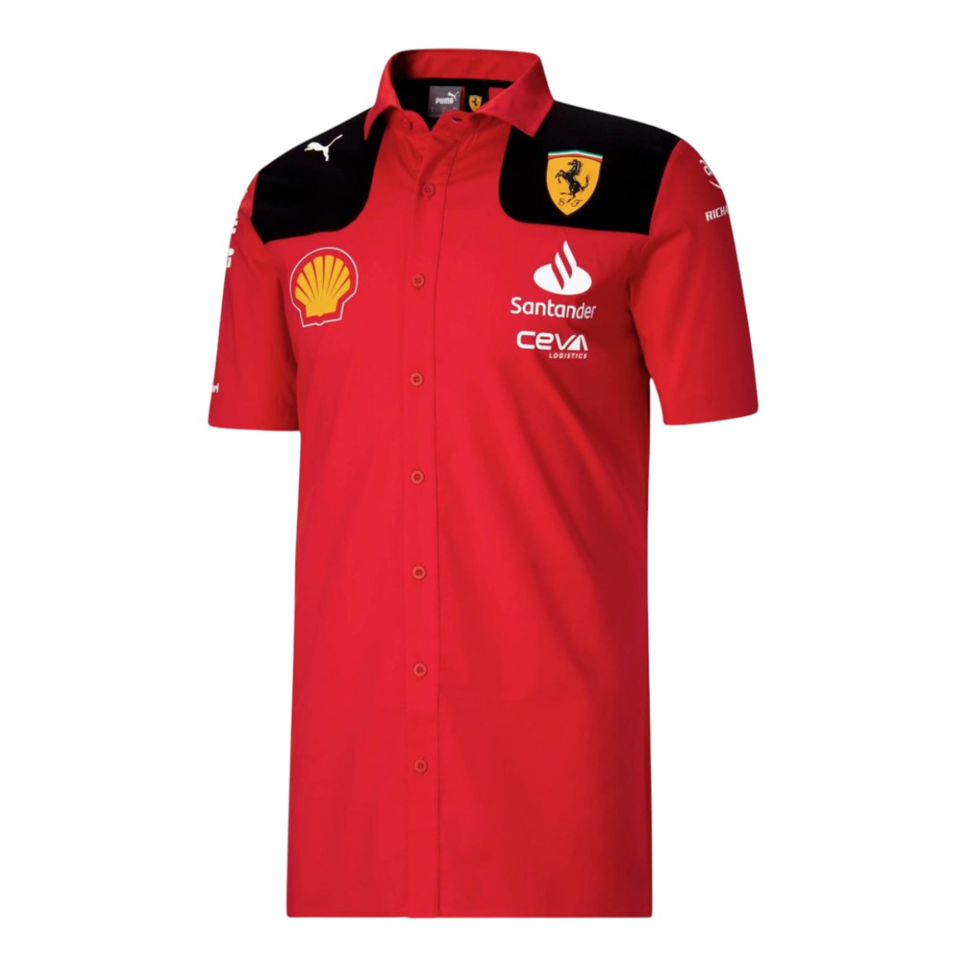 Playera Puma Sf Team Shirt Para Hombre Color Rojo Modelo 76341601