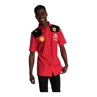 Foto 3 | Playera Puma Sf Team Shirt Para Hombre Color Rojo Modelo 76341601
