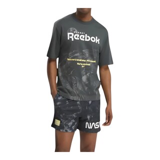 Foto 4 | Playera Reebok T-shirt Para Hombre Color Gris Modelo 100207045