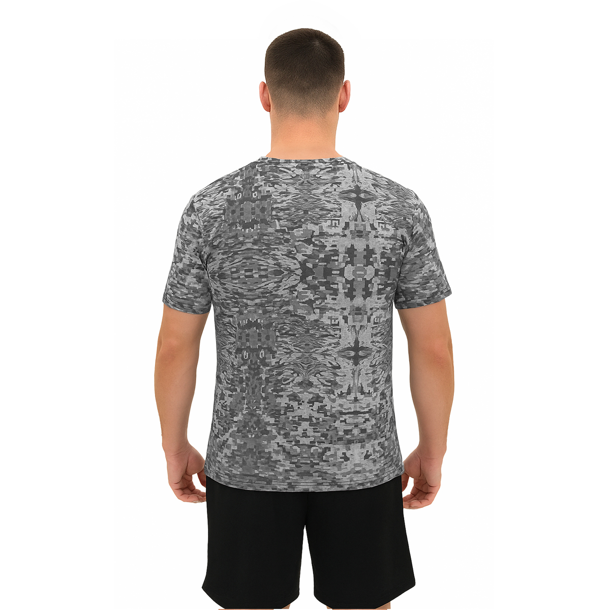 Foto 4 | Playera Wilson Brush Full Print Ondas Cuello Redondo Hombre