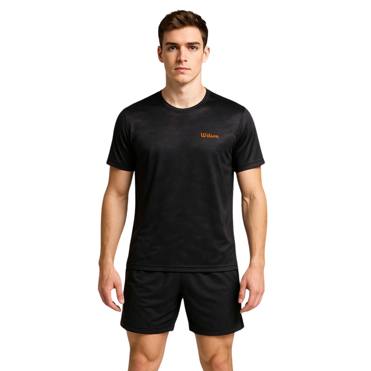 Playera Wilson Brush Full Print Ondas Cuello Redondo Hombre $399