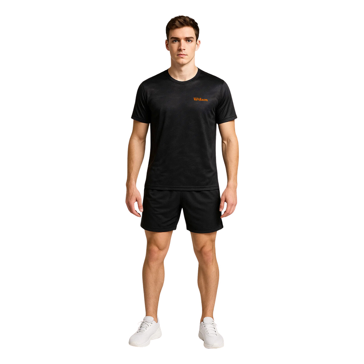 Foto 3 pulgar | Playera Wilson Brush Full Print Ondas Cuello Redondo Hombre