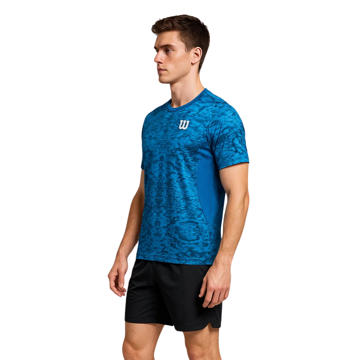 Foto 3 pulgar | Playera Wilson Strong Fit Camo Cuello Redondo Hombre