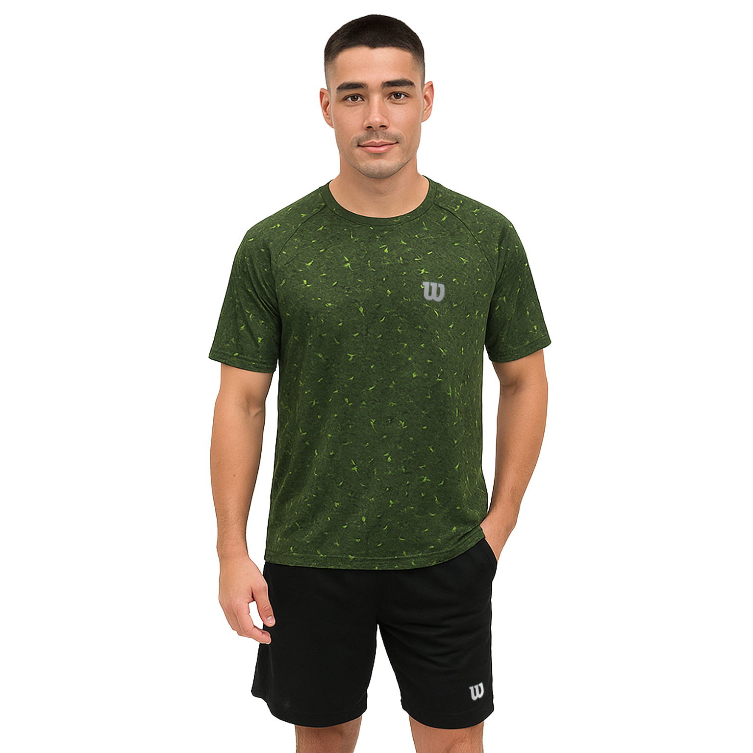 Foto 2 pulgar | Playera Wilson Strong Fit Laurie Cuello Redondo Hombre