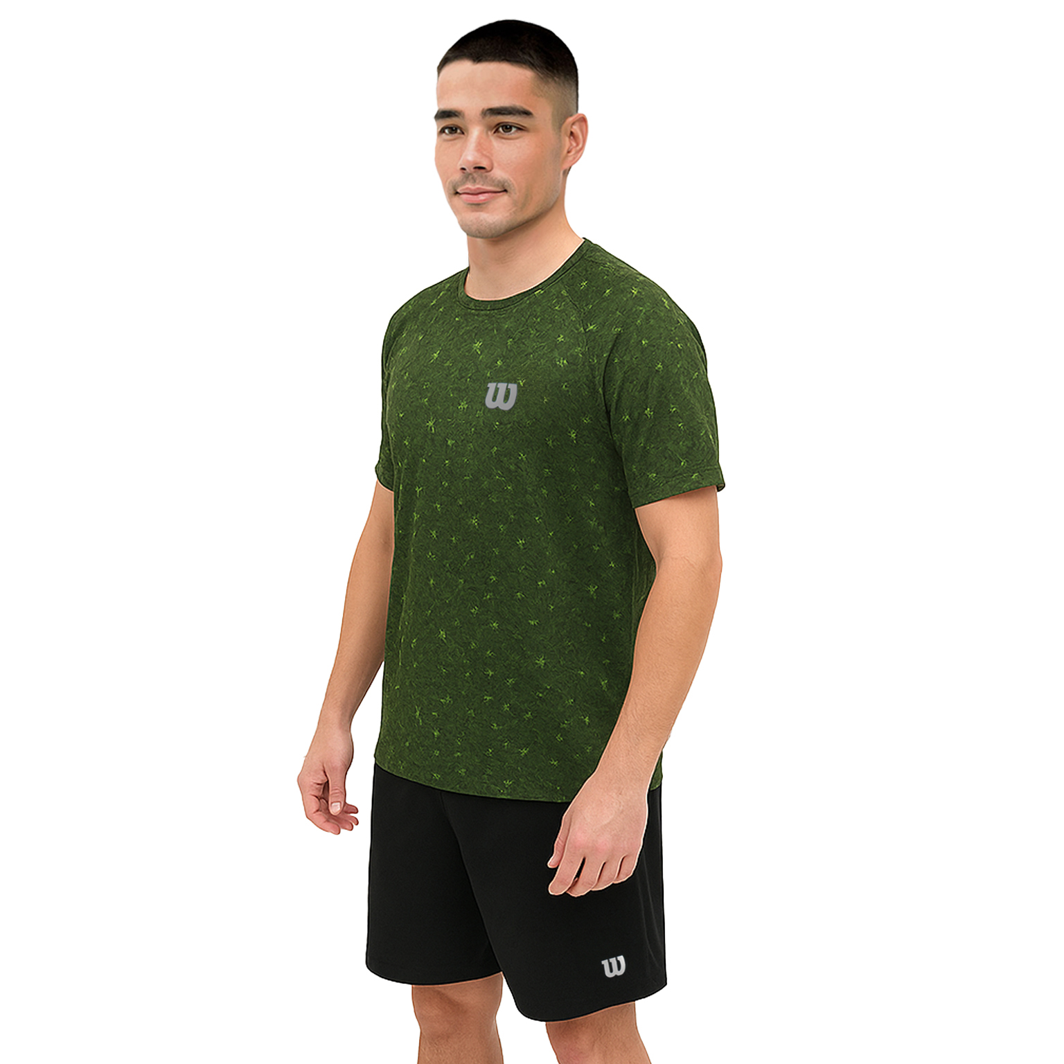 Foto 3 pulgar | Playera Wilson Strong Fit Laurie Cuello Redondo Hombre