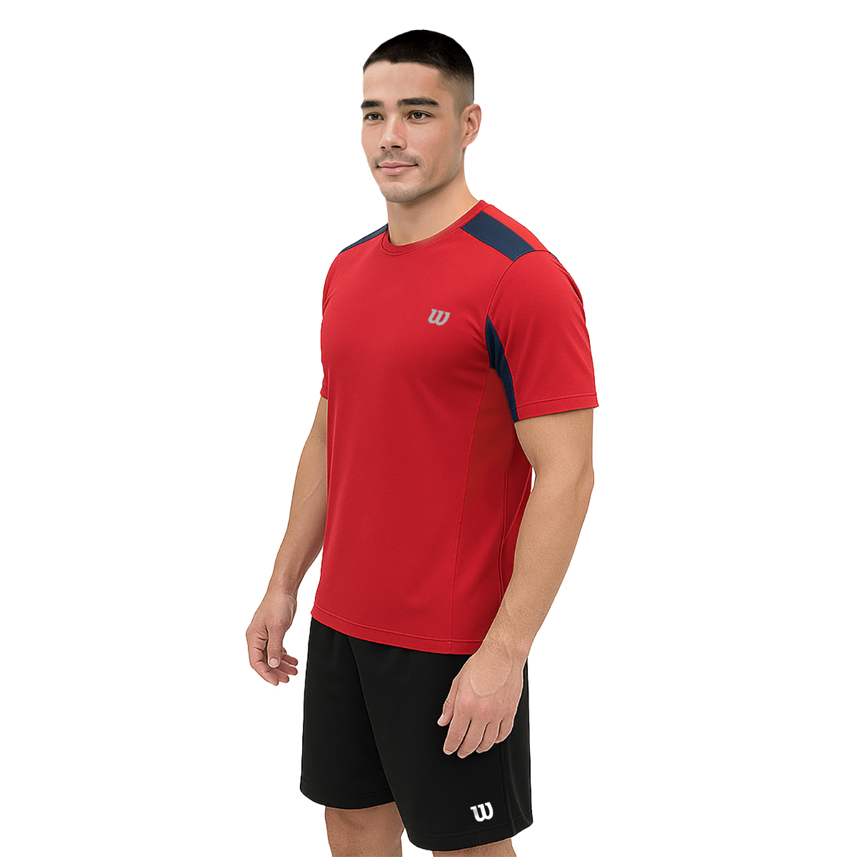 Foto 3 pulgar | Playera Wilson Cuello Redondo Reflectante Hombre