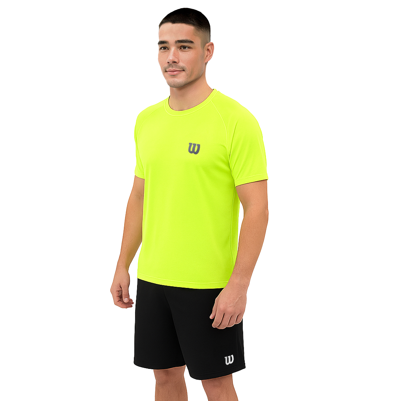 Foto 3 pulgar | Playera Wilson Strong Fit Detalles Reflectantes Hombre