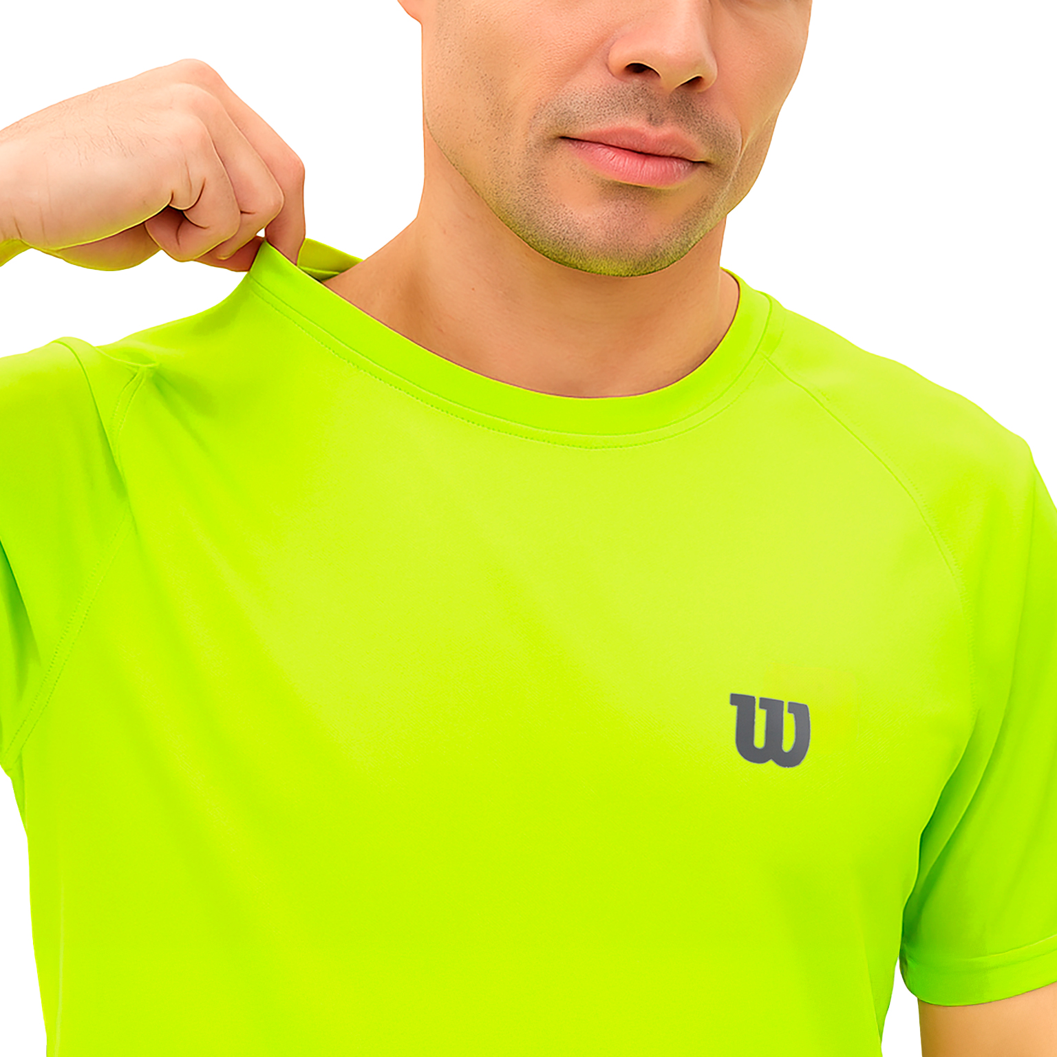 Foto 4 pulgar | Playera Wilson Strong Fit Detalles Reflectantes Hombre