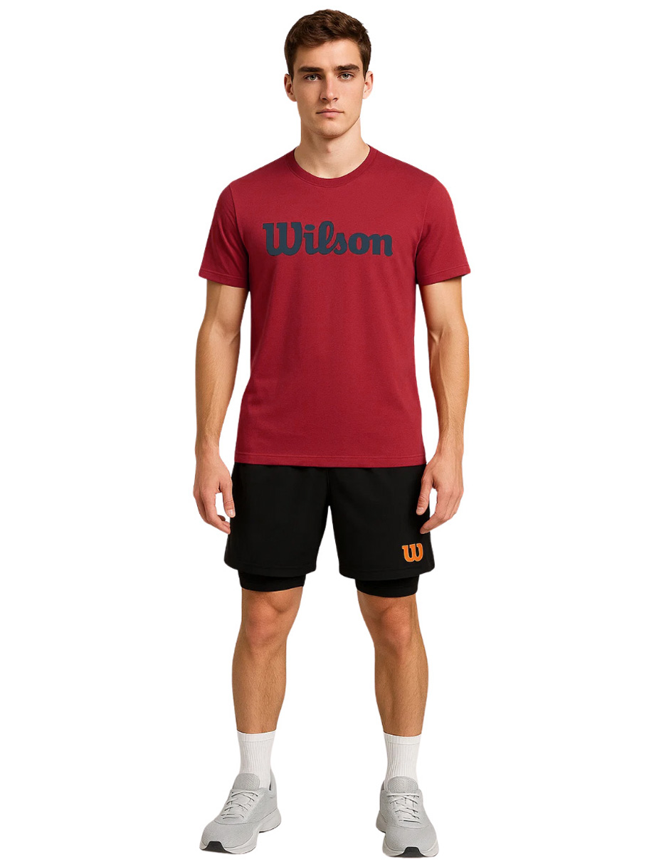 Foto 3 pulgar | Playera Deportiva Wilson Polyspun para Hombre
