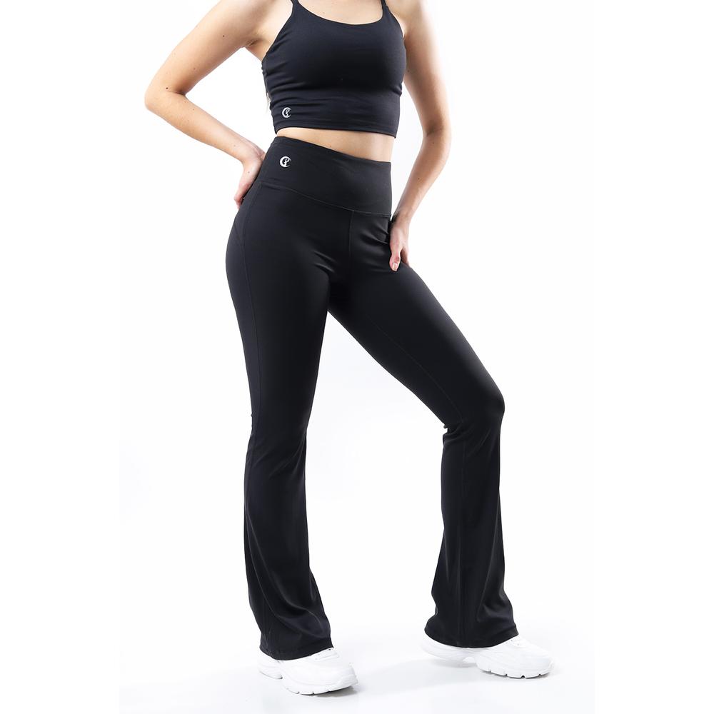 Foto 1 | Pantalon Deportivo Tipo Flare /juvenil, 204 (negro) Negro