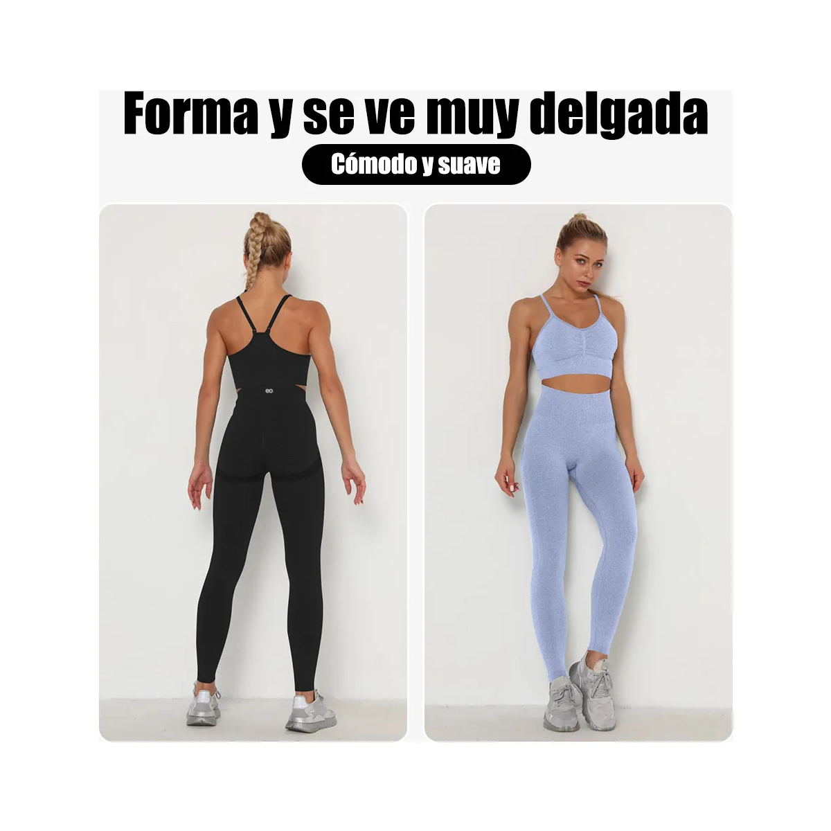 Foto 3 pulgar | Leggins Deportivos Anticelulitis Safe Imports Talla Xl Eo Multicolor 2pzs