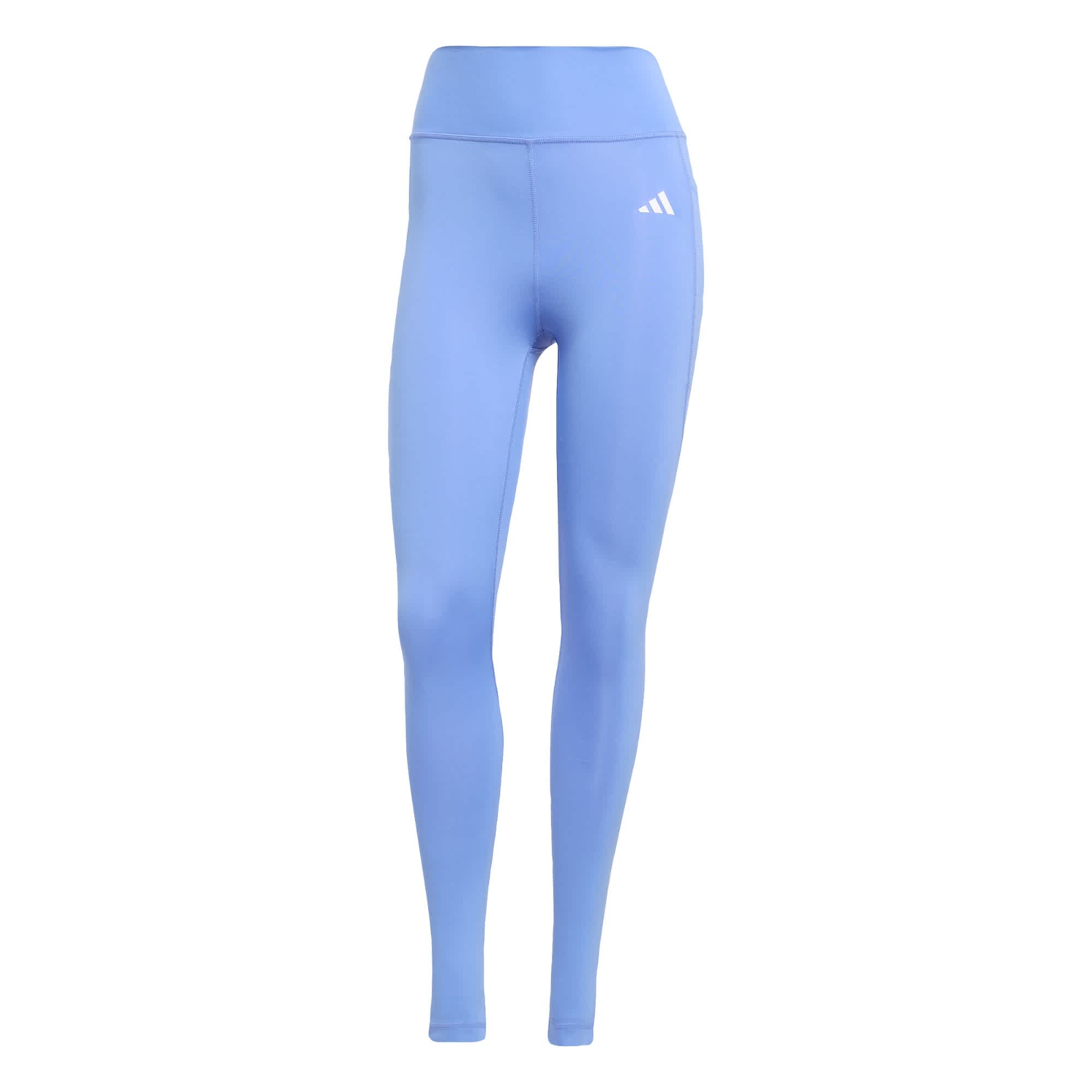 Foto 2 pulgar | Mallas Largo Completo Optime Essentials Stash Pocket Adidas Azul Mujer