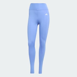 Foto 3 | Mallas Largo Completo Optime Essentials Stash Pocket Adidas Azul Mujer
