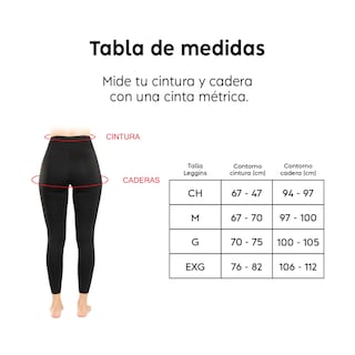 Foto 5 | Misslim Leggings Reduce Tallas Y Levanta Tu Figura Con Tecnología Hexaslim 4 Pack