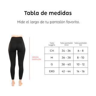 Foto 6 | Misslim Leggings Reduce Tallas Y Levanta Tu Figura Con Tecnología Hexaslim 4 Pack