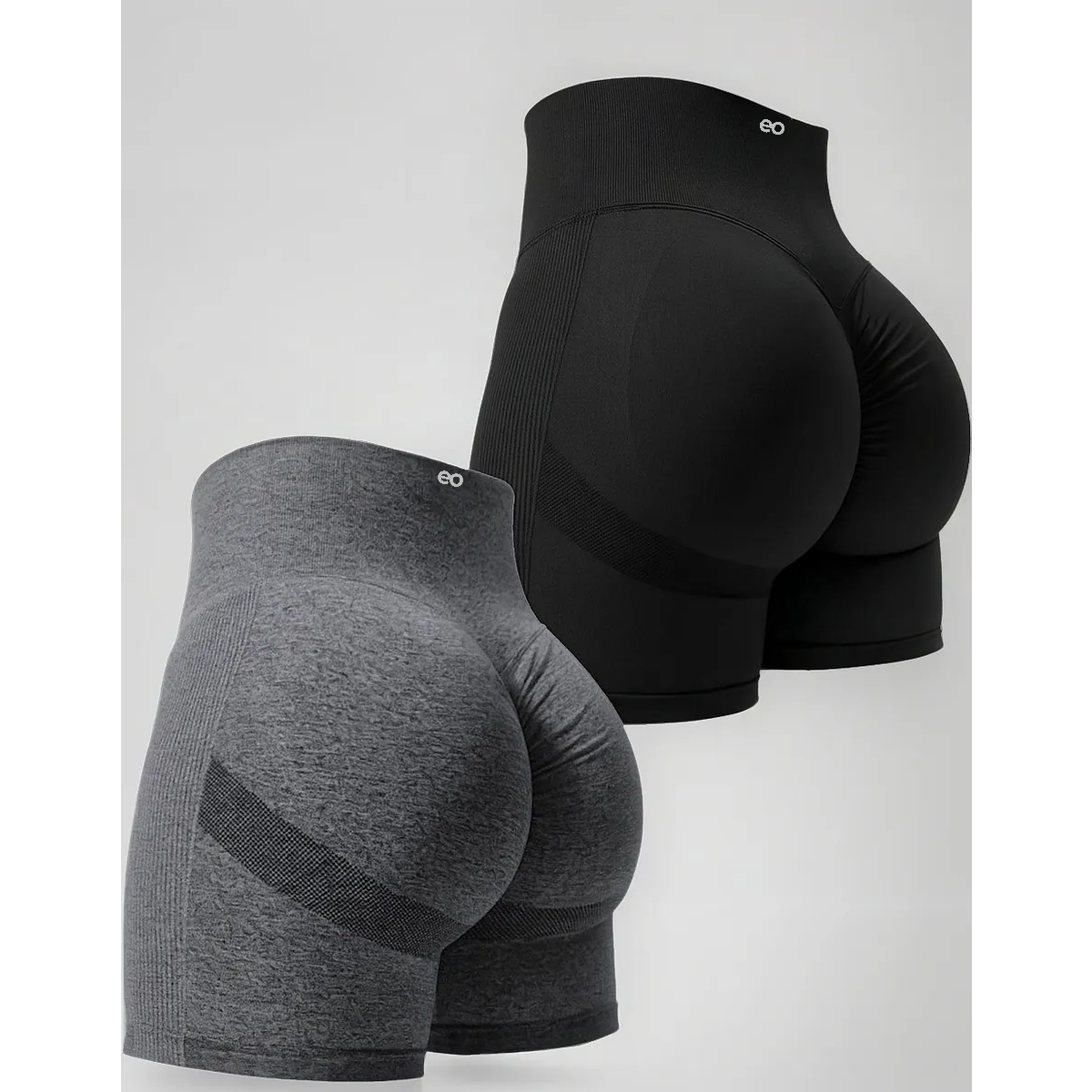 Foto 3 | Shorts De Licras Deportivos Leggings 2pcs Talla: S/m Eo Safe Imports Esi-20969 Multicolor