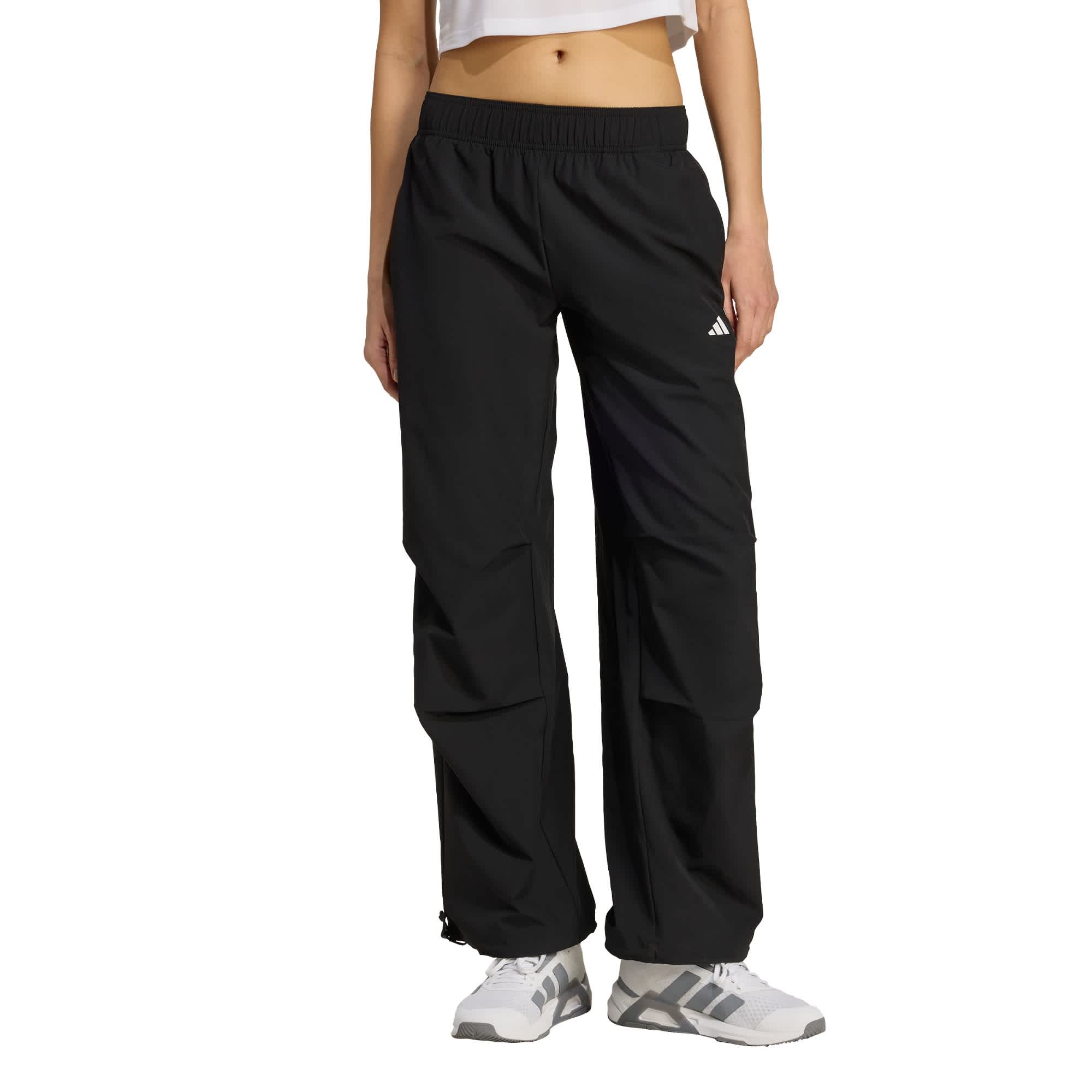 Foto 3 pulgar | Pants De Entrenamiento Workout Essentials Tejidos Adidas Negro Mujer