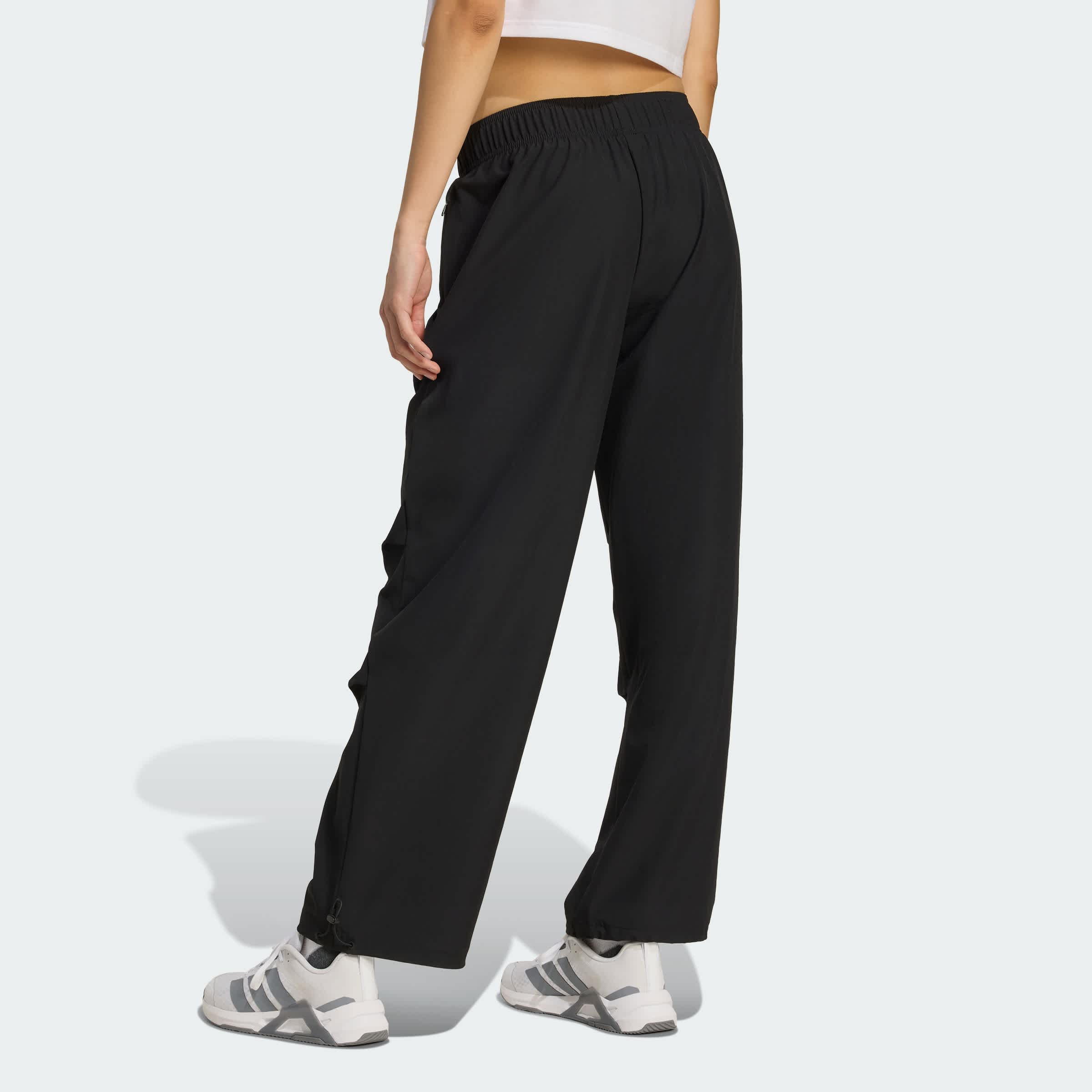 Foto 5 pulgar | Pants De Entrenamiento Workout Essentials Tejidos Adidas Negro Mujer