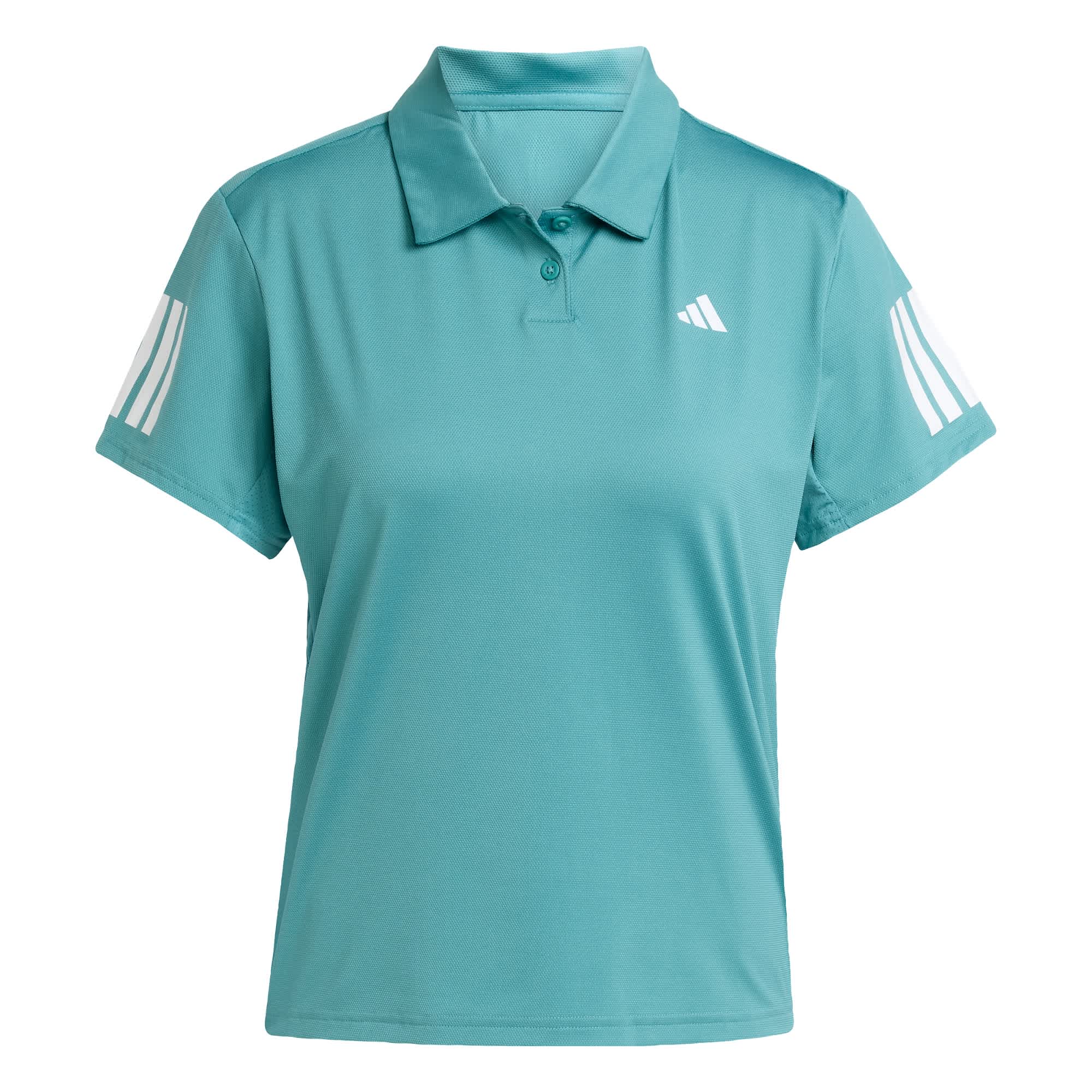 Foto 2 pulgar | Playera Polo De Tenis Club Climacool 3 Franjas Adidas Turquesa Mujer
