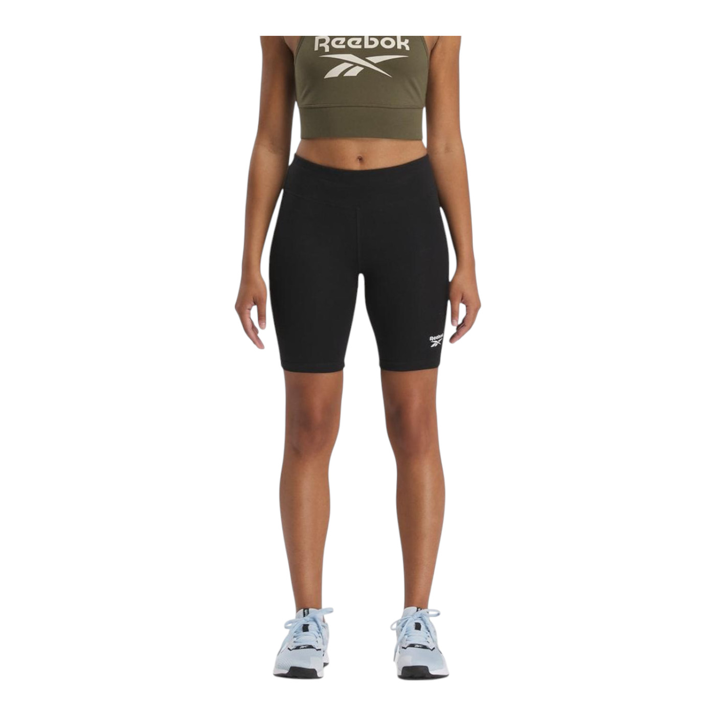 Foto 2 pulgar | Short Reebok Ri Sl Fitted Short Para Mujer Color Negro Modelo 100037535
