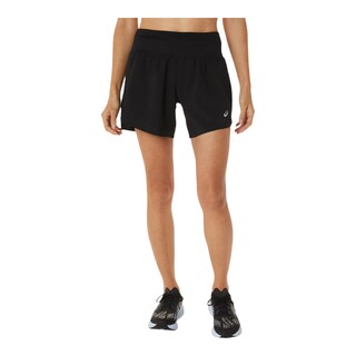 Foto 1 | Short Asics Road Para Mujer Color Negro Modelo 2012c393001