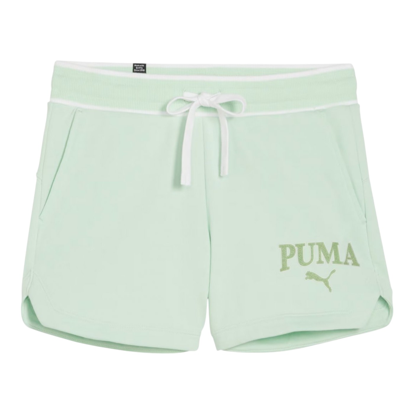 Short Puma Puma Squad 5 Shorts Tr Para Mujer Color Verde Modelo 67870488