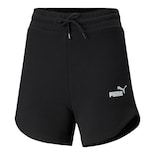 Short Puma Ess 5 High Waist Shorts Tr Para Mujer Color Negro Modelo 84833901