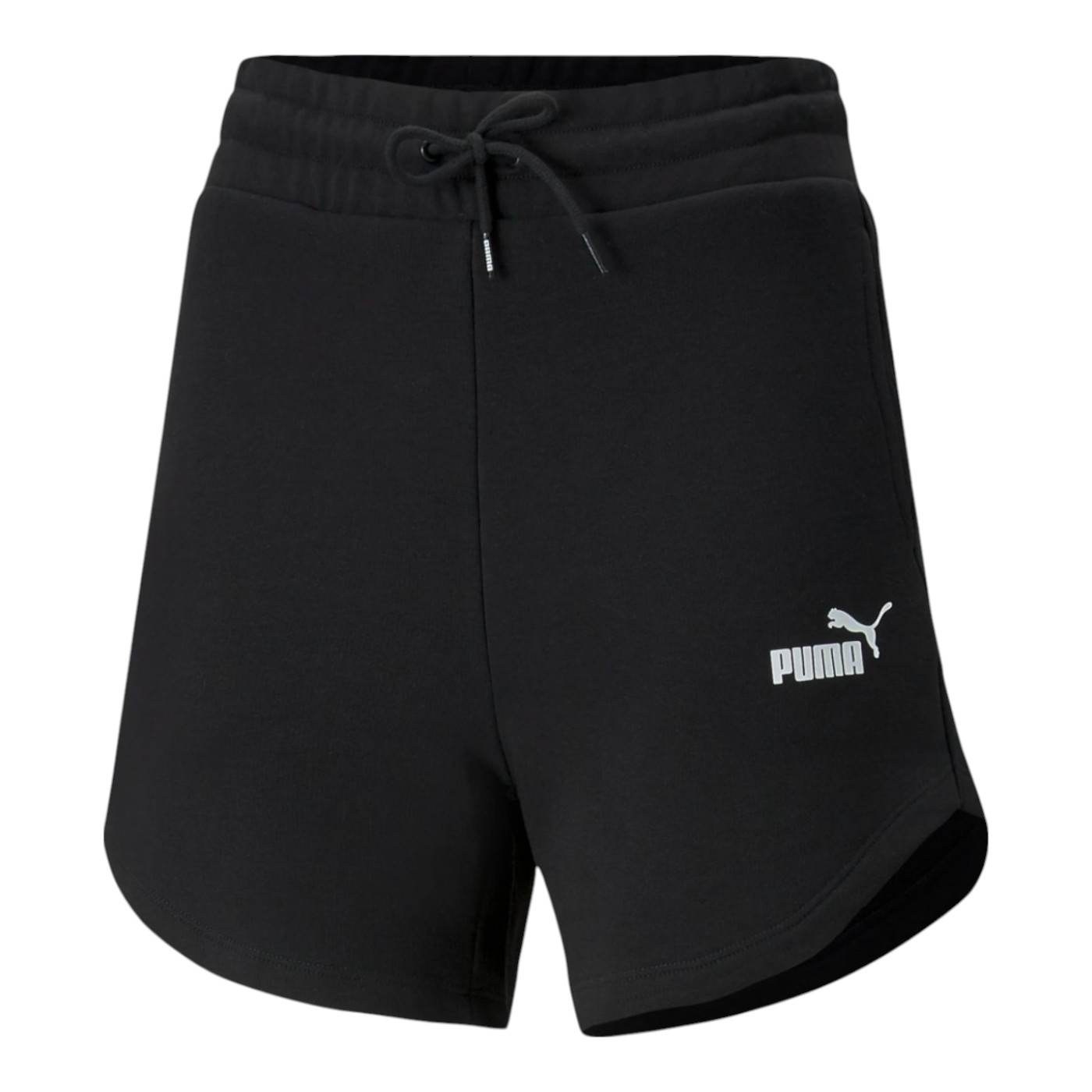 Short Puma Ess 5 High Waist Shorts Tr Para Mujer Color Negro Modelo 84833901