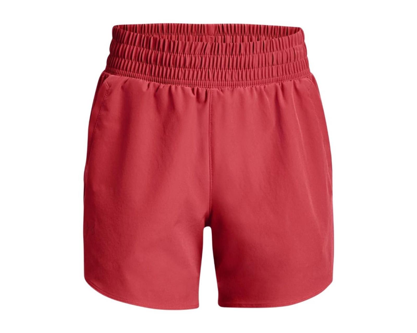Foto 1 | Short Fitness Under Armour Flex Woven 5in Rojo Mujer 1376933 Color Rojo