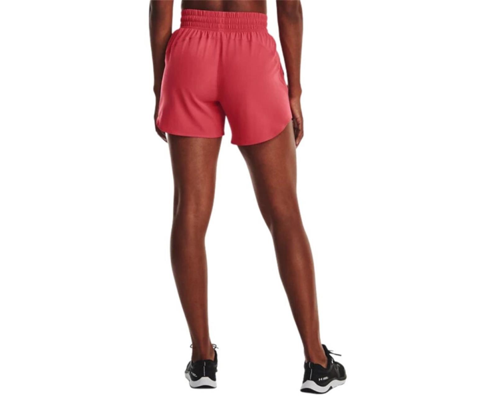 Foto 3 | Short Fitness Under Armour Flex Woven 5in Rojo Mujer 1376933 Color Rojo