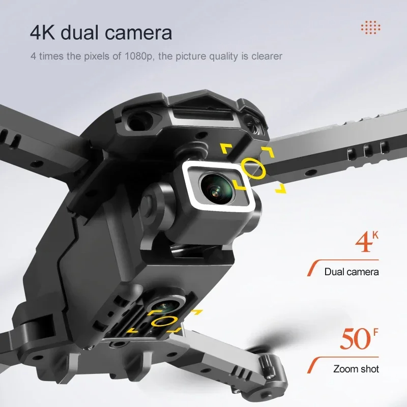 Foto 4 | Venta Internacional- Mini Drone Trophy Gps 4k Con Doble Cámara 3 Baterías 650 Mah