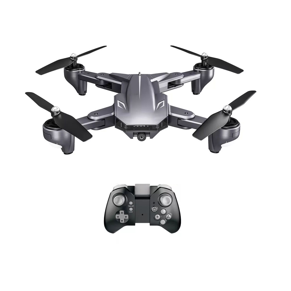 Foto 3 pulgar | Drone Cuadricóptero 4k A Control Remoto C/cámara Eo Safe Imports Esi-1229 Gris