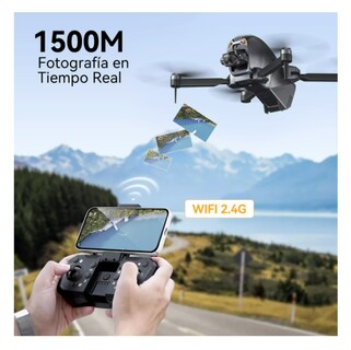 Foto 4 | Mini Drone 8k Con Dual Cámara Hd Sin Escobillas 3 Baterías