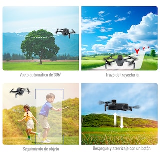 Foto 4 | Drone Vak W7 Gps Wifi Control Con Pantalla Cámara