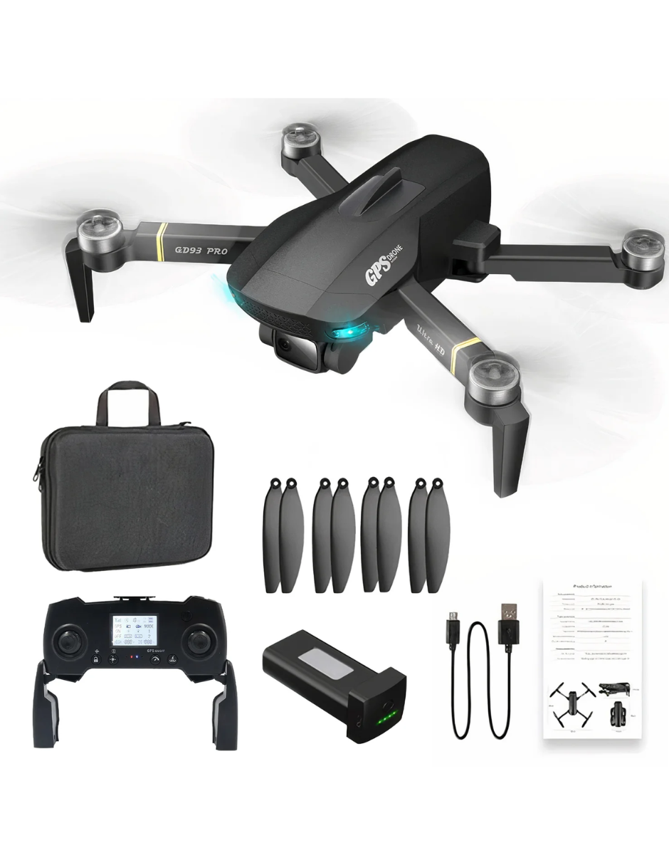 Foto 2 | Drone Gd93 Pro Binden Con Cámara Wifi 20 Min. De Vuelo