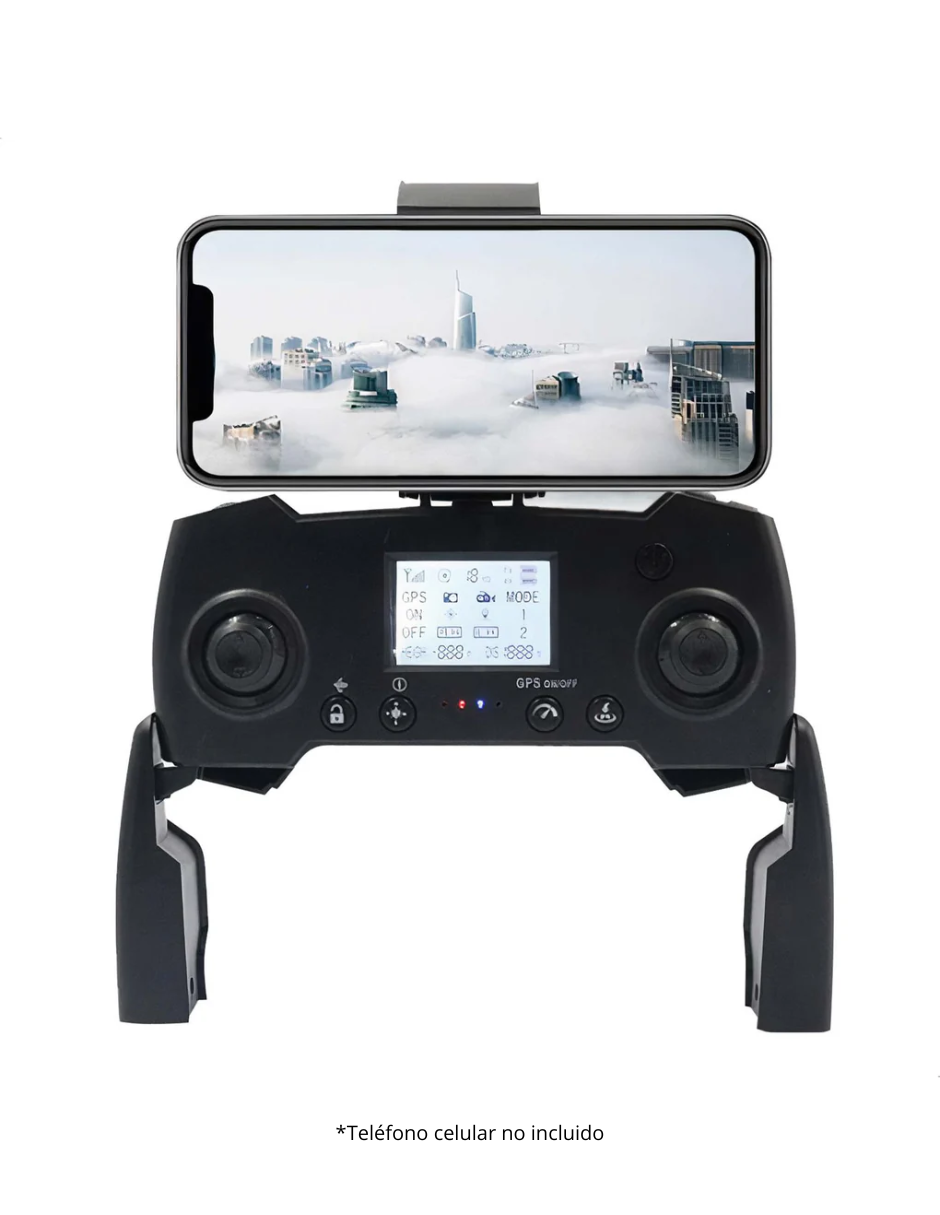 Foto 6 | Drone Gd93 Pro Binden Con Cámara Wifi 20 Min. De Vuelo