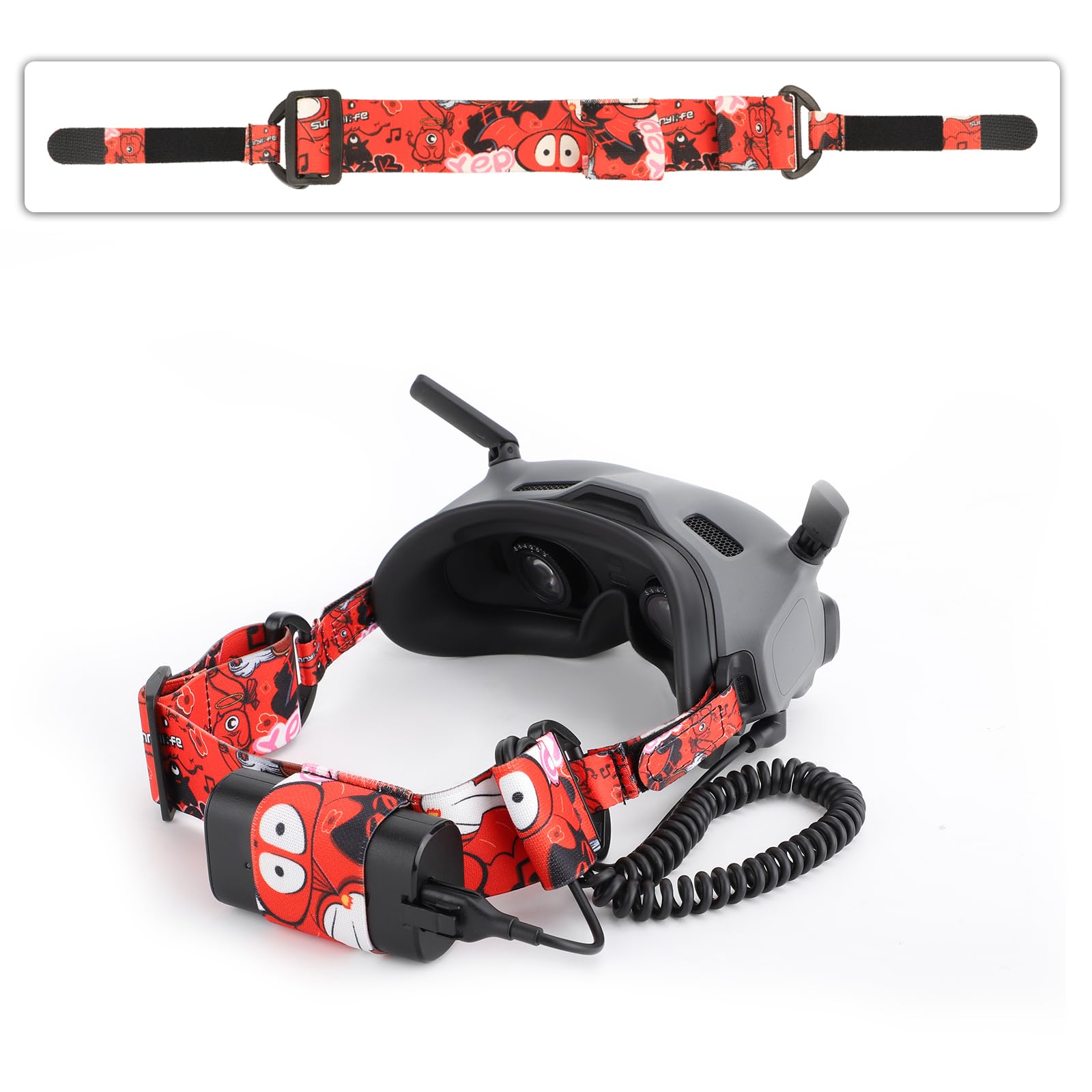 Foto 2 pulgar | Correa Para La Cabeza Para Dji Avata Goggles 2 Y Dji Fpv V2 - Venta Internacional.