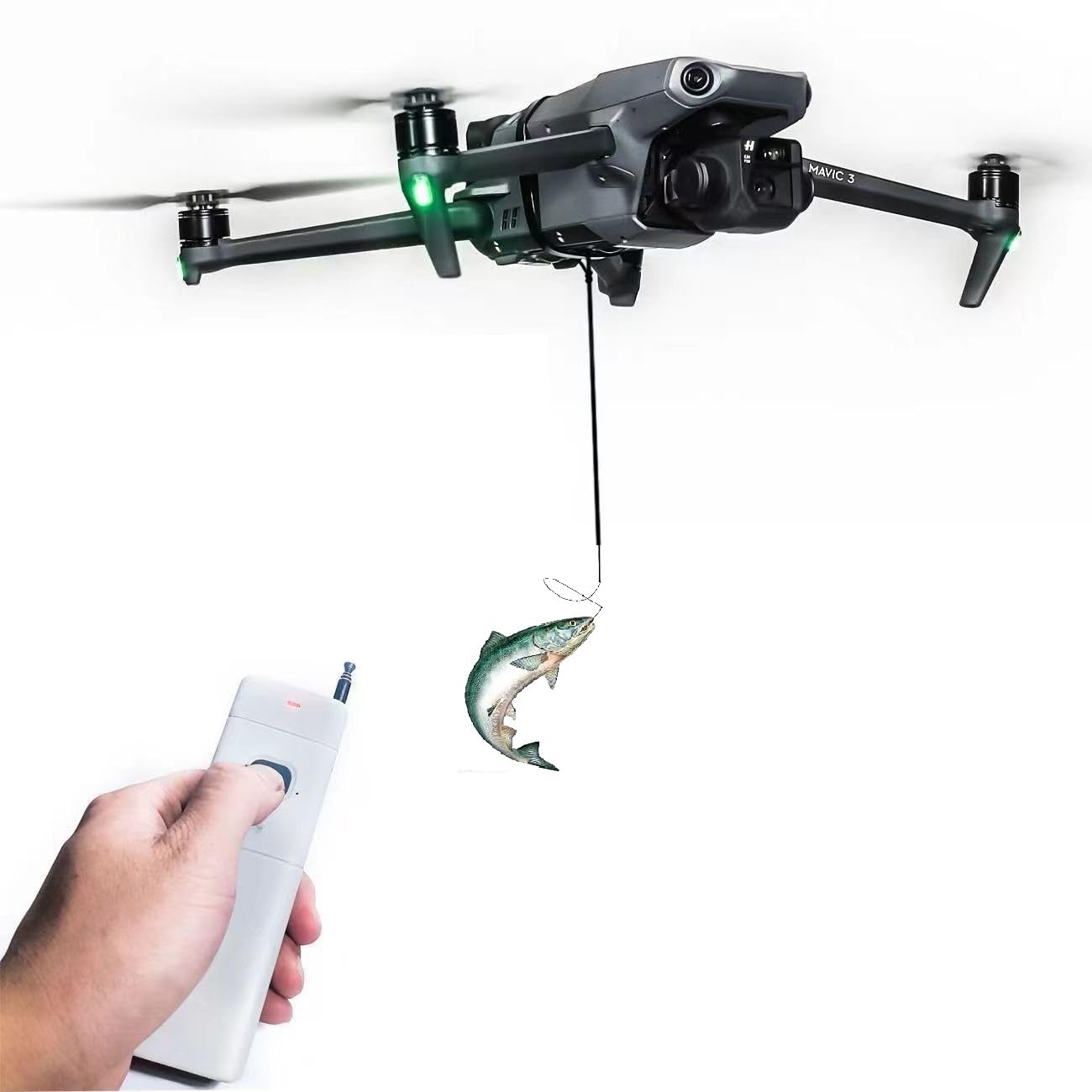 Foto 2 pulgar | Dispositivo De Lanzamiento De Drones Con Clip De Carga Útil Para Drones Dji - Venta Internacional.