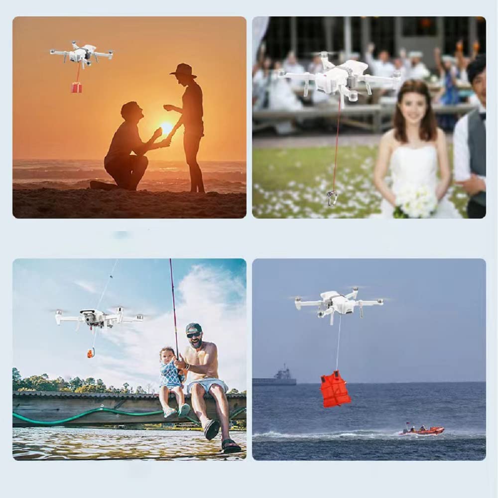Foto 6 pulgar | Dispositivo De Lanzamiento De Drones Con Clip De Carga Útil Para Drones Dji - Venta Internacional.