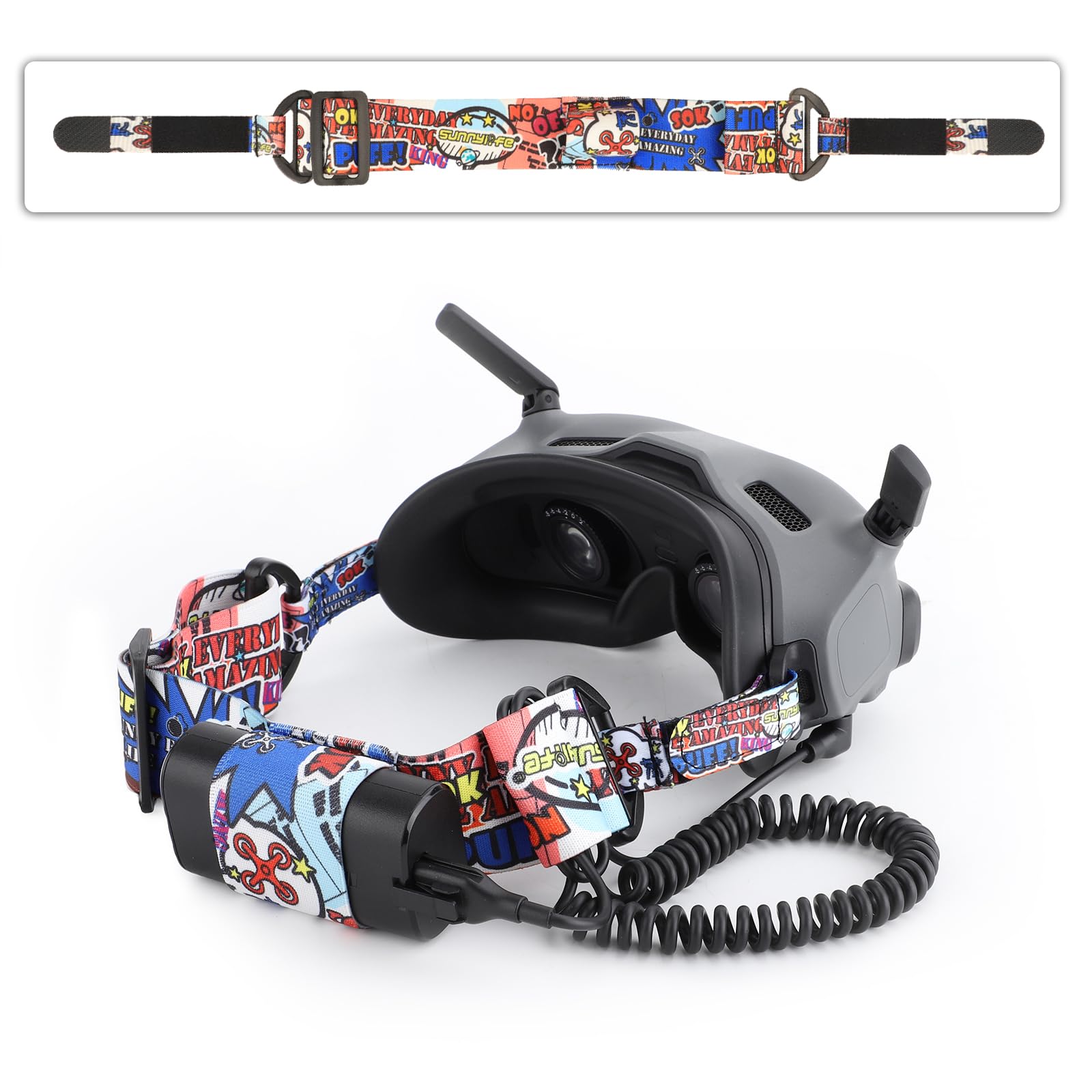 Correa Para La Cabeza Para Dji Avata Goggles 2 Y Dji Fpv V2 - Venta Internacional.