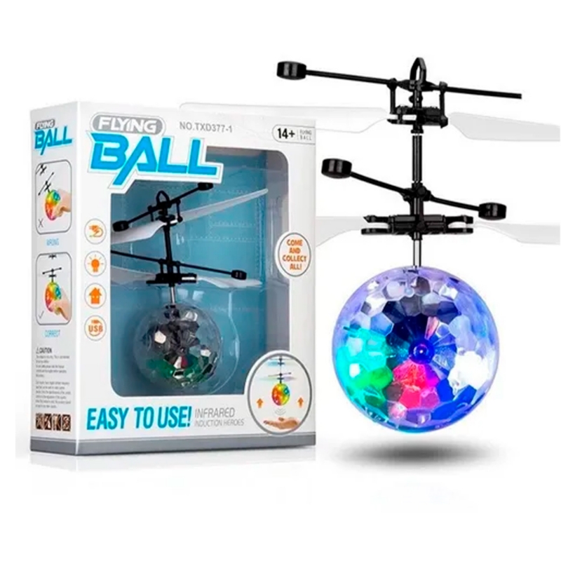 Foto 2 pulgar | Juguete Con Sensor Flying Ball Drone Para Niños - Venta Internacional.