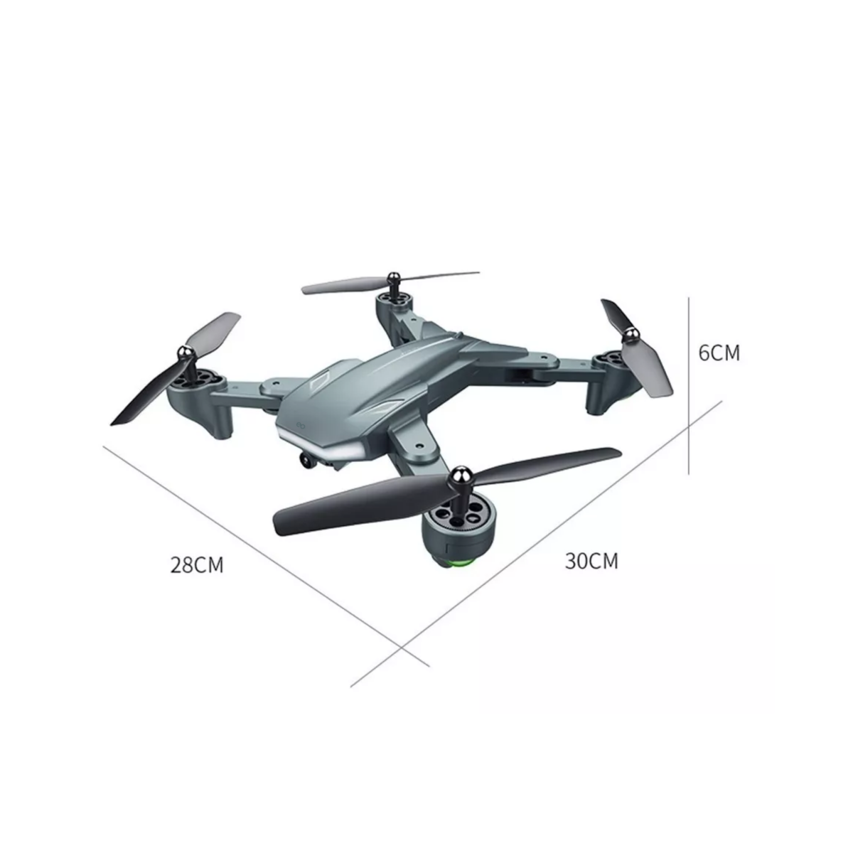 Foto 3 | Dron Cuadricóptero 4k A Control Remoto C/cámara Eo Safe Imports Esi-3721-1 Negro